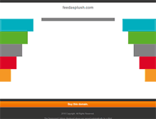 Tablet Screenshot of feedasplush.com